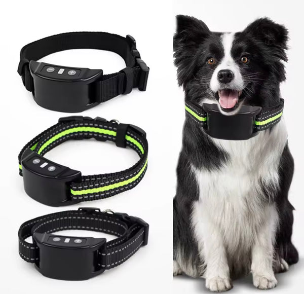 Dog Collar Anti Bark Pet Electric Training Collar Auto Stop Barking Obedience