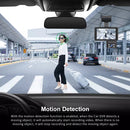 Front and Rear Dual Camera HD InfraredNight Vision Car Dash Cam Driving Recorder, Front and Rear