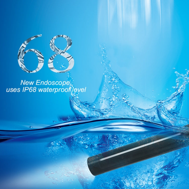 Y101 8mm Spiral Head 3 In 1 Waterproof Digital Endoscope Inspection Camera, Length: 10m Flexible Cable, Length: 10m Flexible Cable