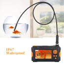 P30 8mm IP67 Waterproof 4.3 inch HD Portable Endoscope Snake Tube Industrial Endoscope, Cable Length: 1m, 1m