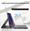 Samsung Galaxy Tab S9 FE 10.9 2023 SM-X510 X516 Bluetooth Backlit Keyboard Case Cover with Pencil Holder