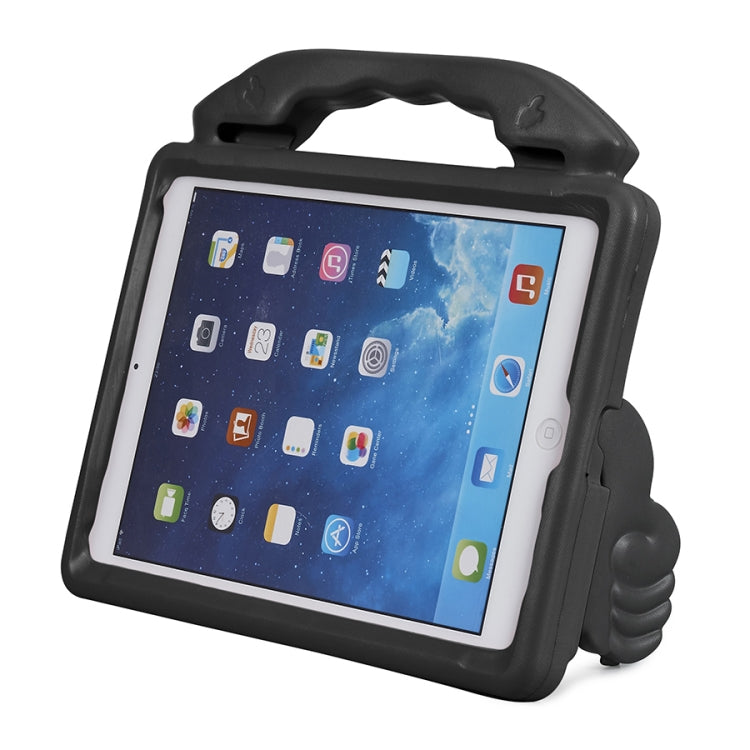 for iPad 6th 5th Air 2 Shockproof EVA Thumb Bumper Case with Handle & Holder