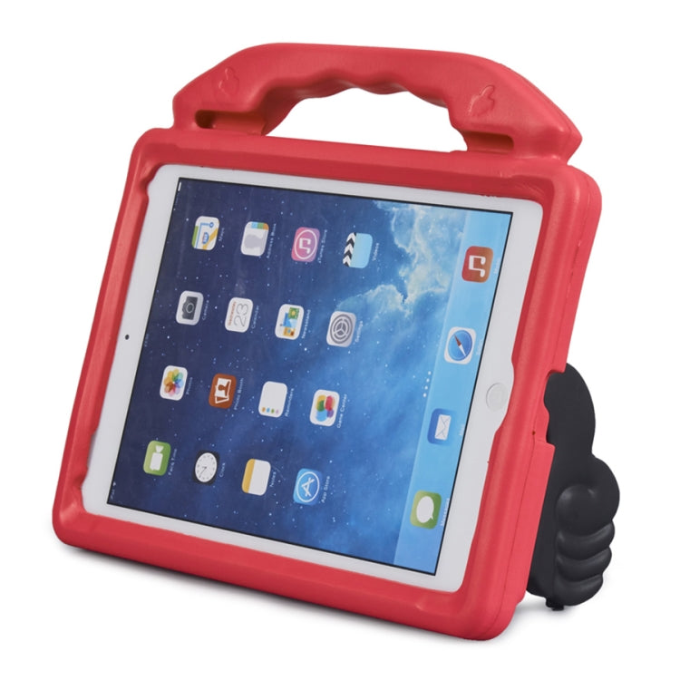 for iPad 6th 5th Air 2 Shockproof EVA Thumb Bumper Case with Handle & Holder