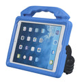 for iPad 6th 5th Air 2 Shockproof EVA Thumb Bumper Case with Handle & Holder