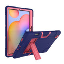 For Samsung Galaxy Tab S6 Lite P610 Shockproof Silicon + PC Protective Case with Holder
