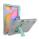 For Samsung Galaxy Tab S6 Lite P610 Shockproof Silicon + PC Protective Case with Holder