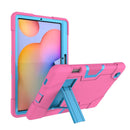 For Samsung Galaxy Tab S6 Lite P610 Shockproof Silicon + PC Protective Case with Holder