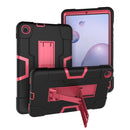 For Samsung Galaxy Tab S6 Lite P610 Shockproof Silicon + PC Protective Case with Holder