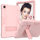 For Samsung Galaxy Tab S6 Lite P610 Shockproof Silicon + PC Protective Case with Holder