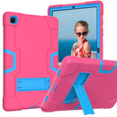 For Samsung Galaxy Tab S6 Lite P610 Shockproof Silicon + PC Protective Case with Holder