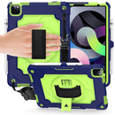 iPad 9th 8th 7th Gen iPad Pro 10.5'' 11'' 360 Degree Rotation Shockproof Case with Strap