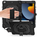 iPad 9th 8th 7th Gen iPad Pro 10.5'' 11'' 360 Degree Rotation Shockproof Case with Strap