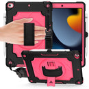 iPad 9th 8th 7th Gen iPad Pro 10.5'' 11'' 360 Degree Rotation Shockproof Case with Strap