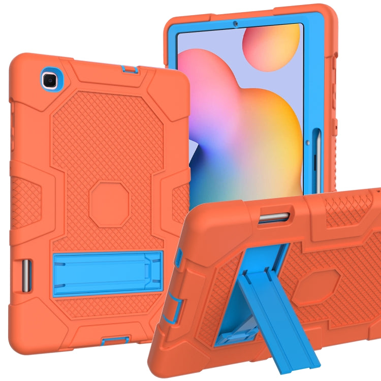 For iPad Air 5 4 Shockproof Silicone + PC Protective Case with Stand