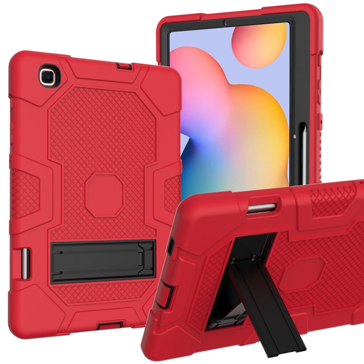 For iPad Air 5 4 Shockproof Silicone + PC Protective Case with Stand