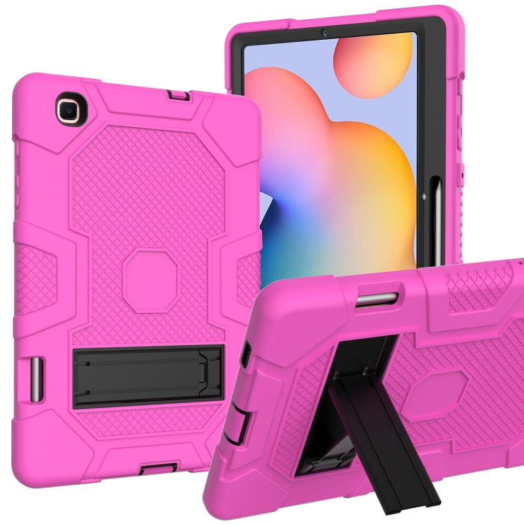 For iPad Air 5 4 Shockproof Silicone + PC Protective Case with Stand