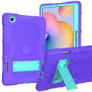 For iPad Air 5 4 Shockproof Silicone + PC Protective Case with Stand