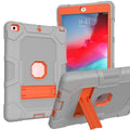 For iPad Pro 12.9 inch (2020) Shockproof Silicone + PC Protective Case with Stand