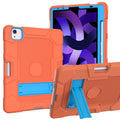 For iPad Air 5 4 Shockproof Silicone + PC Protective Case with Stand