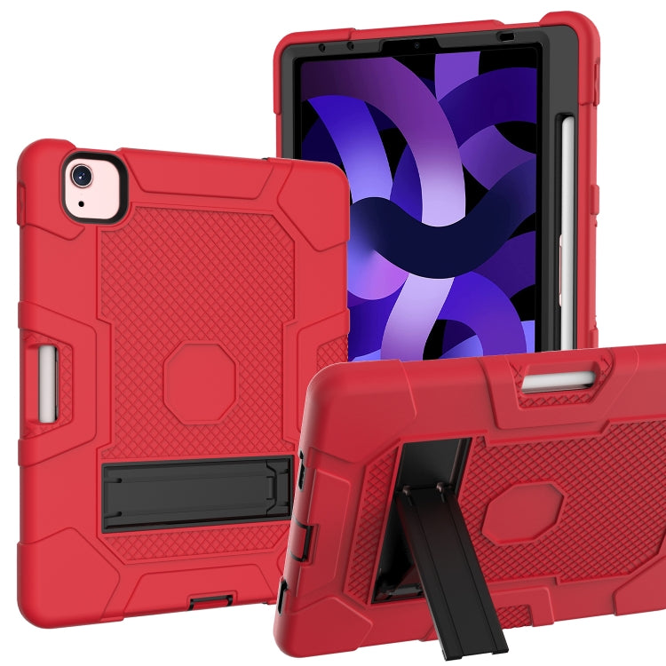 For iPad Air 5 4 Shockproof Silicone + PC Protective Case with Stand