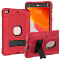 For iPad mini 5 / 4 Shockproof Silicone + PC Protective Case with Stand