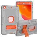 For iPad mini 5 / 4 Shockproof Silicone + PC Protective Case with Stand