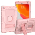 For iPad mini 5 / 4 Shockproof Silicone + PC Protective Case with Stand