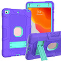 For iPad mini 5 / 4 Shockproof Silicone + PC Protective Case with Stand