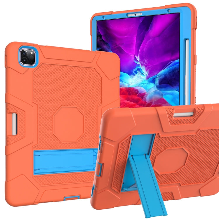 For iPad Air 5 4 Shockproof Silicone + PC Protective Case with Stand