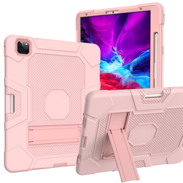 For iPad Air 5 4 Shockproof Silicone + PC Protective Case with Stand