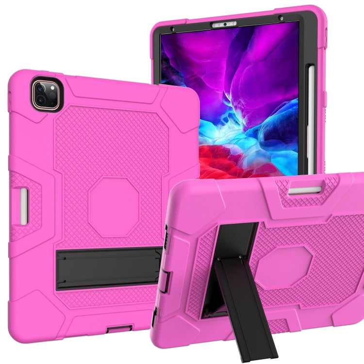 For iPad Air 5 4 Shockproof Silicone + PC Protective Case with Stand