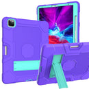 For iPad Air 5 4 Shockproof Silicone + PC Protective Case with Stand