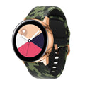 For Samsung Galaxy Watch 7/6/5/4 20mm Silicone Printed Replacement Strap Watchband