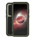 Metal Shockproof Waterproof Dustproof Protective Case with Glass, For Samsung Galaxy S21+ 5G
