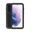 Metal Shockproof Waterproof Dustproof Protective Case with Glass, For Samsung Galaxy S21+ 5G