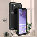 Metal Shockproof Waterproof Dustproof Protective Case with Glass, For Samsung Galaxy S21+ 5G