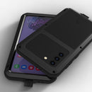 Metal Shockproof Waterproof Dustproof Protective Case with Glass, For Samsung Galaxy S21+ 5G