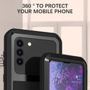 Metal Shockproof Waterproof Dustproof Protective Case with Glass, For Samsung Galaxy S21+ 5G