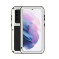 Metal Shockproof Waterproof Dustproof Protective Case with Glass, For Samsung Galaxy S21+ 5G