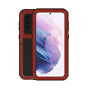 Metal Shockproof Waterproof Dustproof Protective Case with Glass, For Samsung Galaxy S21+ 5G