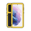 Metal Shockproof Waterproof Dustproof Protective Case with Glass, For Samsung Galaxy S21+ 5G