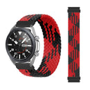 For Samsung Galaxy Watch 3 45mm Adjustable Nylon Braided Replacement Strap Watchband