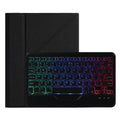 For iPad 9.7 6th 5th Gen / Pro 9.7 / Air 2 Splittable Backlight Bluetooth Keyboard Leather Case with Triangle Holder & Pen Slot