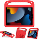 iPad 9th 8th 7th 10.2 Handle Portable EVA Shockproof Protective Case with Stand