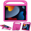 iPad 9th 8th 7th 10.2 Handle Portable EVA Shockproof Protective Case with Stand
