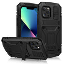 For iPhone 13 Pro Shockproof Waterproof Dust-proof Metal + Silicone Protective Case with Stand