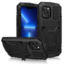For iPhone 13 Pro Shockproof Waterproof Dust-proof Metal + Silicone Protective Case with Stand