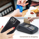 For iPhone 13 Double Buckle Shockproof PU Protective Wallet Case with Card Slots