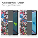 iPad Mini 6 PU Leather Case with Sleep / Wake-up Function & 3-Fold Holder