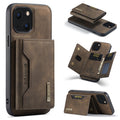 For iPhone 13 mini Magnetic Shockproof Case with Wallet